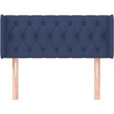  Uzglavlje s ušima plavo 93x16x78/88 cm od tkanine | shoptok.hr