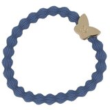 By Eloise London Gold Butterfly Dove Blue gumice za kosu | shoptok.hr