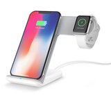  F11 2-in-1 Wireless Charging Stand Qi White | Eponuda.ba