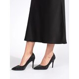 SEASTAR Black glitter stiletto pumps for women | Shoptok.si
