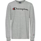 Champion Authentic Athletic Apparel Majica siva melange / vatreno crvena / crna