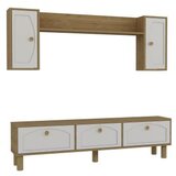 Hanah home TV polica Simple Bohem Sapphıre Oak White