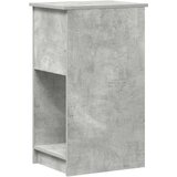 vidaXL Tower stalak za računalo s ladicom boja betona 35x45x77 cm | shoptok.hr