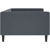 vidaXL Raztegljiva postelja temno siva 100x200 cm žamet | Shoptok.si