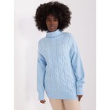 Wool Fashion Italia Sweater-AT-SW-23401.97P-cyan | Shoptok.si