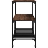  Kuhinjska kolica boja hrasta 100 x 50 x 95 cm konstruirano drvo | shoptok.hr
