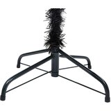  Umjetno božićno drvce LED sa setom kuglica crno 180 cm PVC | shoptok.hr