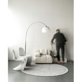 Agnella Svetlo siva volnena okrogla preproga ø 160 cm Morphic Organica – | Shoptok.si