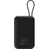  Power Bank OnPower 101 s Ugrađenim Kabelom 10000 mAh PD22.5W Crna | shoptok.hr