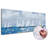  Slikanje po številkah PLATES ON THE HORIZON | low difficulty | Shoptok.si