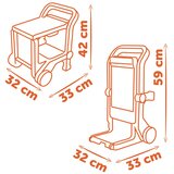 Smoby radionica na kotačima s alatom Black&Decker 360220 | shoptok.hr