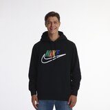 Nike muški duks M NK CLUB BB HDY FUTURA BLOCK FZ0772-010 | ePonuda.com