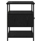  Noćni ormar Crni hrast 40 x 42 x 56 cm Konstruirano drvo | Eponuda.com