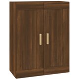 Maison Chic Stenska omarica - Zidna omarica rjav hrast 69,5x32,5x90 cm inženirski les iu784, (22063193) | Shoptok.si