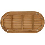 Gornji dio stola 100 x 50 x 3,5 cm Ovalni Čvrsto teak drvo | shoptok.hr