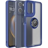 AVIZAR Ovitek za Motorola Moto E15 z vrtljivim magnetnim obročem, mat zaključek, Modra, (5000189484) | Shoptok.si