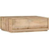  Stolić za kavu 90 x 60 x 30 cm od masivnog drva manga | Eponuda.ba