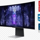  34" Samsung Odyssey OLED G83,440×1,440,0.1ms,175Hz,21:9,Mini DP,HDMI,USBx2,USBx1 65W,Smart,Speak | Eponuda.ba