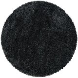 XXXL Preproga Fluffy, Ø 200cm, Antracit Cene