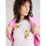 Guess Majica 'ZOEY' zelena / tamno narančasta / roza / bijela | shoptok.hr