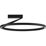 Nova Luce Mat črna aluminijasta LED zatemnitvena stropna svetilka Tilia – | Shoptok.si