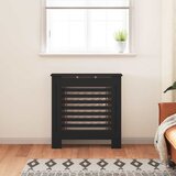  Pokrov za radijator MDF crni 78 cm | shoptok.hr