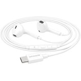 Oem Mayaxess, Žične USB-C slušalke za iPhone 16 z vgrajenim mikrofonom, Bela, (5000299367) | Shoptok.si