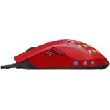  Miš gaming RAMPAGE SMX-R66 ROCKET Ultra Light Red RGB LED 12000dpi | Eponuda.ba