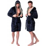 Tutumi Moški kopalni plašč Jordan Navy Grey M | Shoptok.si