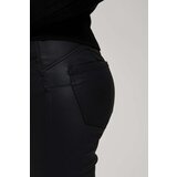Marisse Black Waxed Skinny Trousers | Shoptok.si