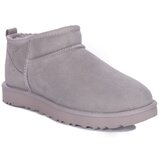 Ugg Gležnjarji Classic Ultra Mini Pale Smoke Siva Cene