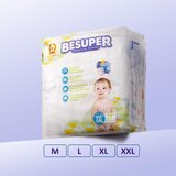BeSuper_Premium BeSuper Premium Pelene-Gaćice XXL (15+ kg) 18 kom | Eponuda.com