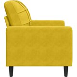  Fotelja žuta 60 cm baršunasta | shoptok.hr