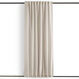 Restilo MOLTE curtain, light beige, plain, classic style, multifunctional tape, Oxford fabric, 155 x 220 cm | shoptok.hr