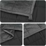  Težak pokrivač Antracit 230 x 220 cm 15 kg 100% Pamuk 205T | shoptok.hr