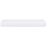 vidaXL Dnevni krevet s madracem crni 90 x 200 cm od tkanine | shoptok.hr