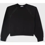 Pinko Up Otroški pulover črna barva