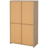 Tvilum Bijela/u prirodnoj boji vitrina u dekoru hrasta 100x170x48 cm Next – | shoptok.hr