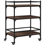  Kolica boja hrasta 65x40x86 5 cm konstruirano drvo | shoptok.hr