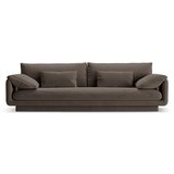 Micadoni Rjava sedežna garnitura iz tkanine bouclé 250 cm Torino – Home | Shoptok.si