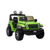 Ramiz Otroški avto na akumulator Jeep Wrangler Rubicon Zelena 4x4 lea | Shoptok.si