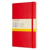Moleskine Beležnica LG mehke platnice, škrlatno rdeča – karo Cene