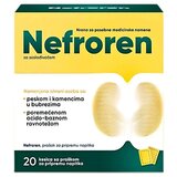 Nefroren Dodatak ishrani za normalan rad bubrega i jetre, 20 kesica Cene