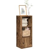 vidaXL Knjižna omara starinski les 31x24x77 cm inženirski les Cene