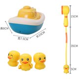 Dardanar Igrače za tuširanje rumene račke, električne igrače z vodnim pršenjem, igrače za tuširanje dojenčkov, (21199527) | Shoptok.si