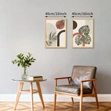 FAJERMINTART komplet 2 stenskih slik na platnu 120 × 60 cm | Shoptok.si