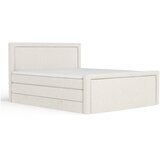 Maison de Rêve Bež boxspring krevet s prostorom za odlaganje 200x200 cm Lavenda – | shoptok.hr