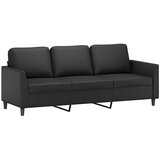  Trosjed crni 180 cm od umjetne kože | shoptok.hr