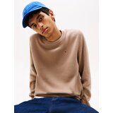 Tommy Jeans Pulover 'ESS' rjava | Shoptok.si