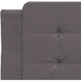  Okvir za krevet s uzglavljem sivi 90x200 cm od umjetne kože | shoptok.hr